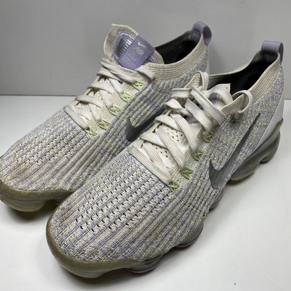 NIKE AIR VAPORMAX FLYKNIT 3 TRUE WHITE WOMENS SIZE 7.5 ** READ DESCRIPTION ** - Picture 9 of 9